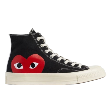 CONVERSE BIG HEART HIGH TOP (BLACK)